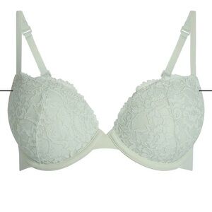 SKIMS Fits Everybody Lace Push Up Bra NWT 32F 32DDD
